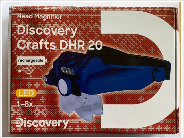 Discovery Crafts DHR 20 Kopflupe wiederaufladbar